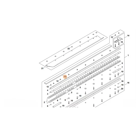 STIHL  Osłona noży 1000 mm / 40